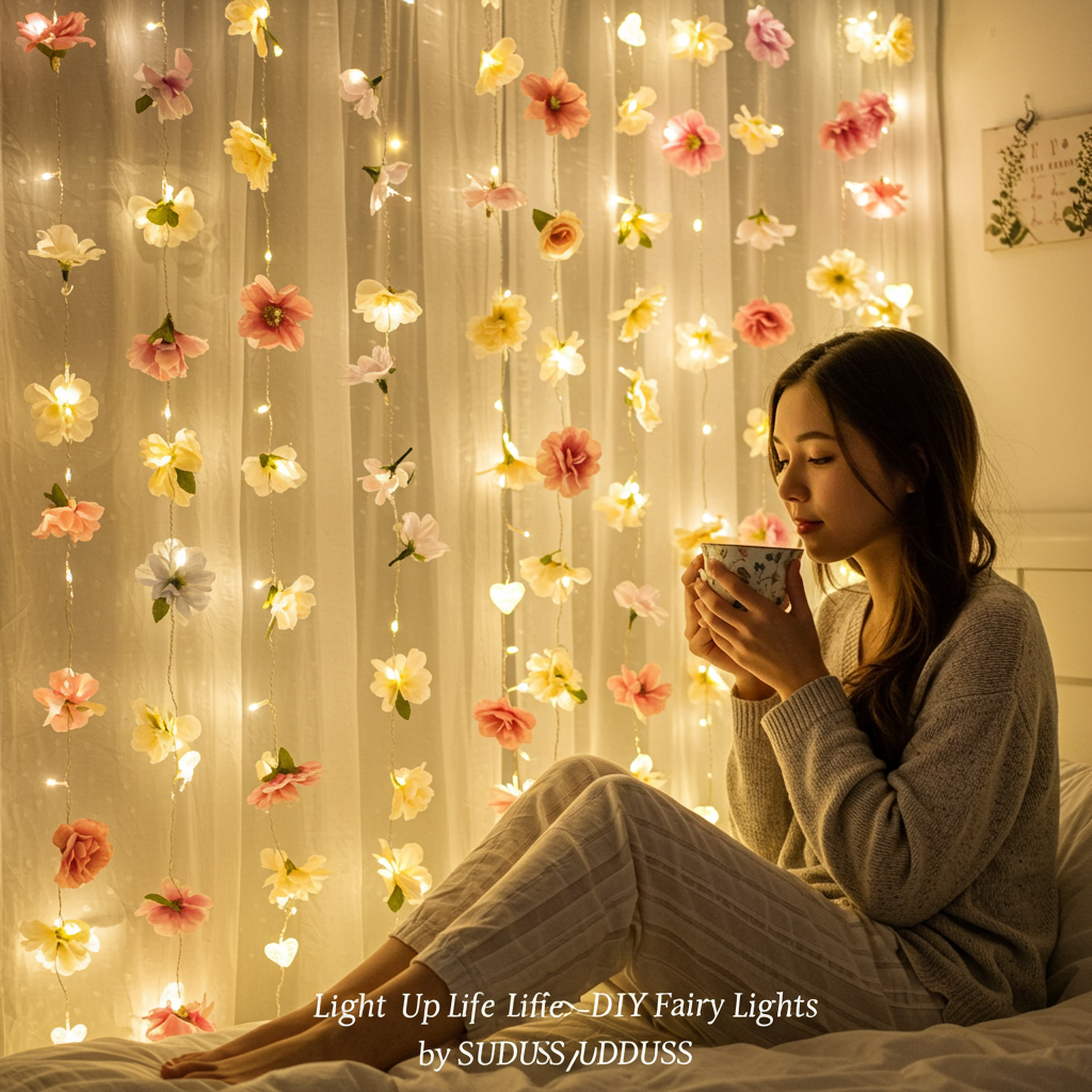 Turn Any Room Into a Magical Space with SUDDUS DIY Curtain Fairy Lights