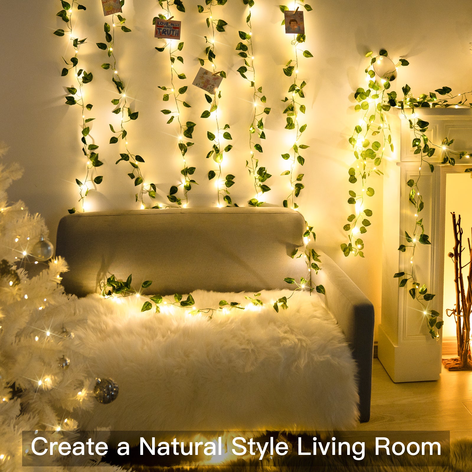 SUDDUS Vine Fairy Lights - Thumbnail 5